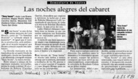 Las noches alegres del cabaret  [artículo]