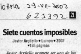 Siete cuentos imposibles