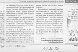 Recuerdo de Juan Emilio Pacull  [artículo] Mario González Jiménez