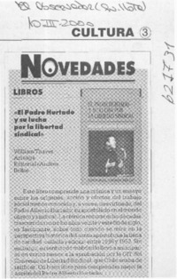 "El Padre Hurtado y su lucha por la libertad sindical"  [artículo]