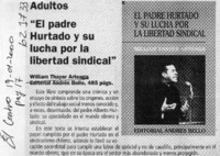 "El Padre Hurtado y su lucha por la libertad sindical"  [artículo]