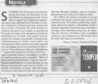 Las grietas del templo  [artículo] María Teresa Parker de Bassi