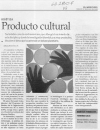 Producto cultural