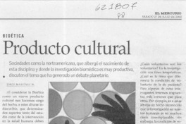 Producto cultural