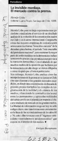 La invisible mordaza  [artículo] Enrique Bustamante