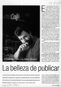 La belleza de publicar