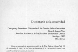 Diccionario de la creatividad