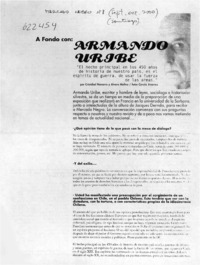 A fondo con, Armando Uribe