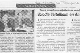Volodia Teitelboim en Antofagasta