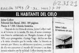 El habitante del cielo