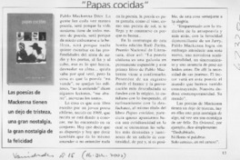 "Papas cocidas"