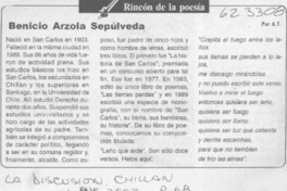 Benicio Arzola Sepúlveda