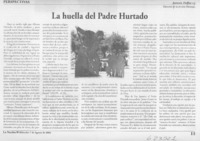 La huella del Padre Hurtado