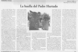 La huella del Padre Hurtado