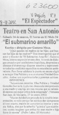 "El submarino amarillo"