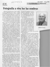 Fotografía a viva luz las sombras