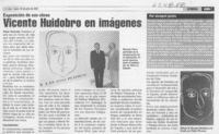 Vicente Huidobro en imágenes