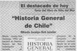 "Historia General de Chile"