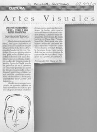 Vicente Huidobro (1893-1948) y las artes plásticas