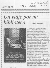 Un viaje por mi biblioteca