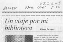 Un viaje por mi biblioteca
