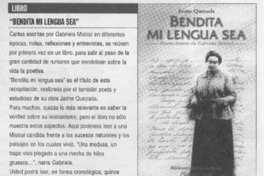 "Bendita mi lengua sea"  [artículo]