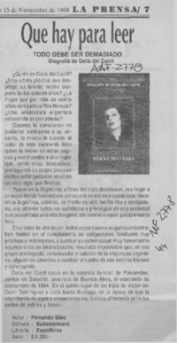 "Los vivientes" a Puerto Montt  [artículo]