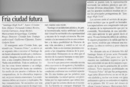 Fría ciudad futura  [artículo] L. A. M.