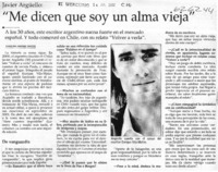 "Me dicen que soy un alma vieja"  [artículo] Carolina Andonie Dracos