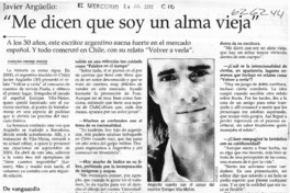 "Me dicen que soy un alma vieja"  [artículo] Carolina Andonie Dracos