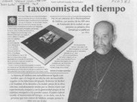 El taxonomista del tiempo  [artículo]