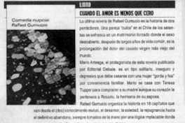 Cuando el amor es menos que cero  [artículo]