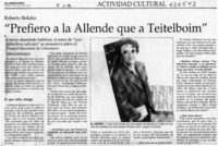 "Prefiero a la Allende que a Teitelboim"  [artículo] Carolina Andonie Dracos