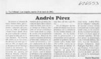 Andrés Pérez