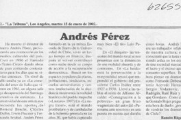 Andrés Pérez