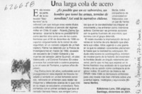 Una larga cola de acero  [artículo] Ximena Bertin