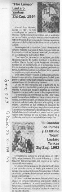 "Flor lumao"  [artículo]