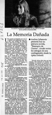 La memoria dañada  [artículo]