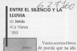 Entre el silencio y la lluvia  [artículo]