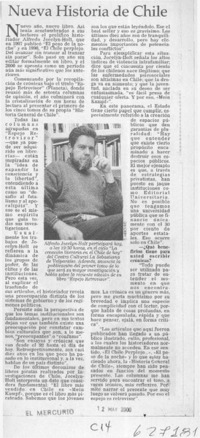 Nueva Historia de Chile  [artículo]