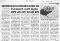 Poetas de la cuarta región, Elena Jiménez y Viviana Benz