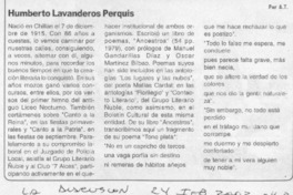 Humberto Lavanderos Perquis