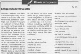Enrique Sandoval Gessler