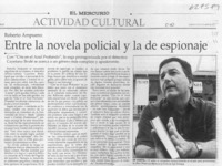 Entre la novela policial y la de espionaje  [artículo]