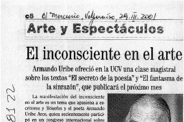 El inconsciente en el arte  [artículo]