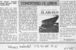 "El abuelo"  [artículo] Angélica Rivera