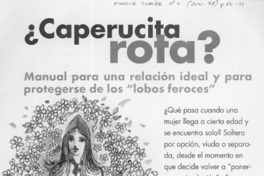 ¿Caperucita rota?  [artículo]