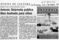 Antonio Skármeta publica libro ilustrado para niños  [artículo]