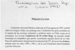 Presentación  [artículo]