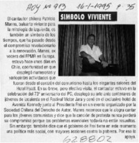 Símbolo viviente  [artículo]
